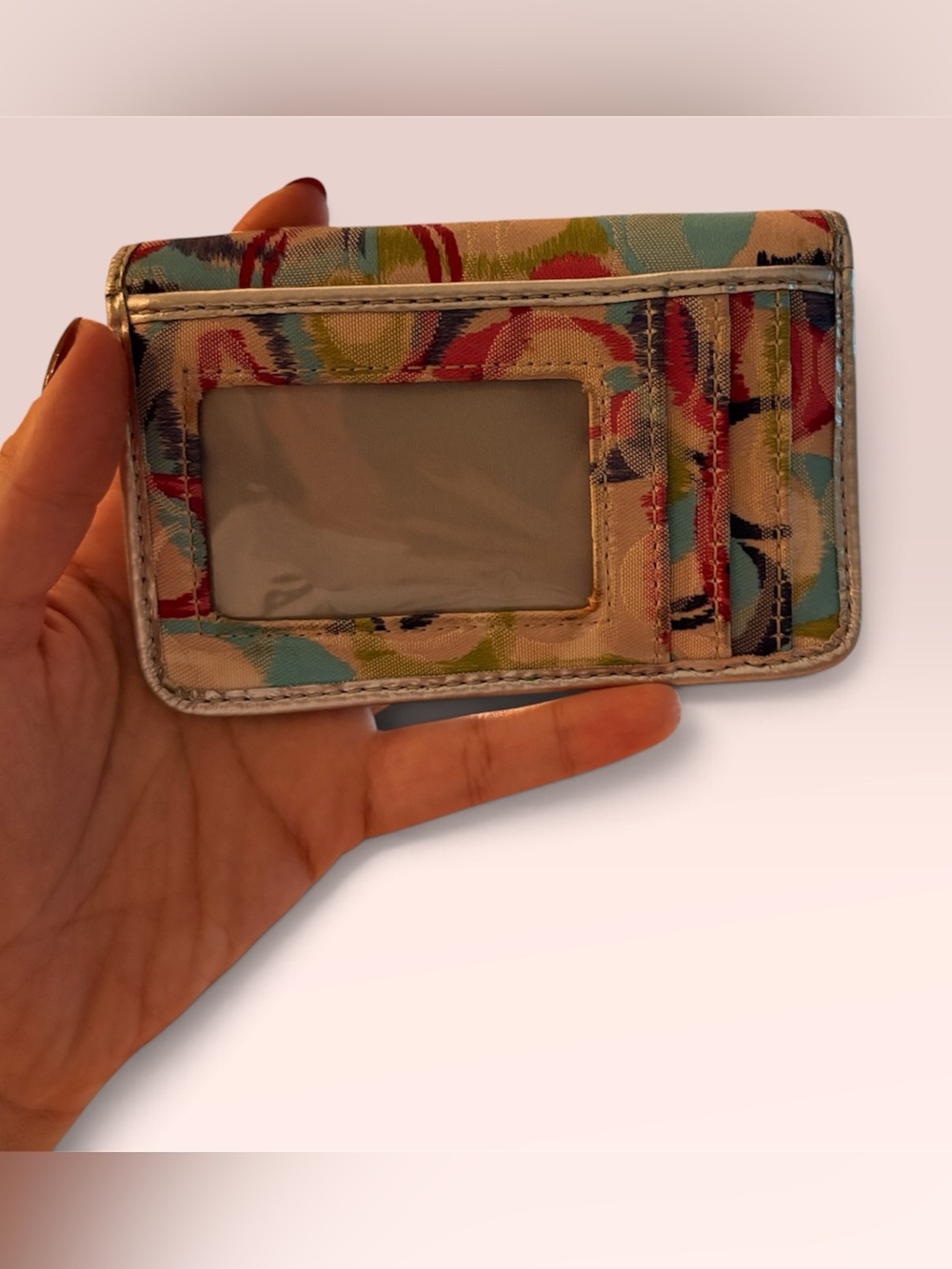 Coach Poppy Ikat Wallet - Picture 3 of 4